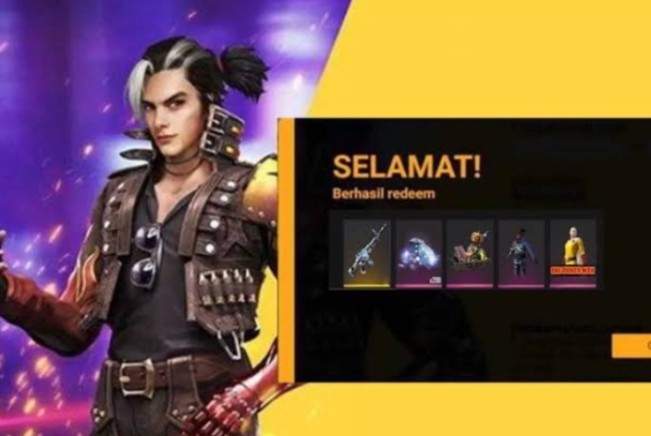 Ilustrasi klaim reward kode redeem FF. [Instagram]